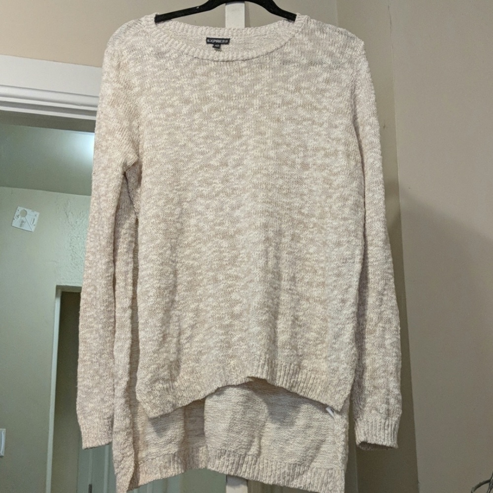 Express Split side sweater